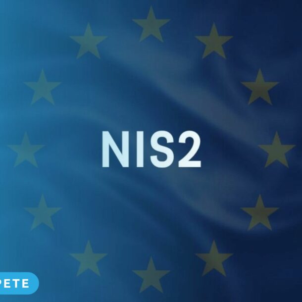 Europese vlag met NIS2